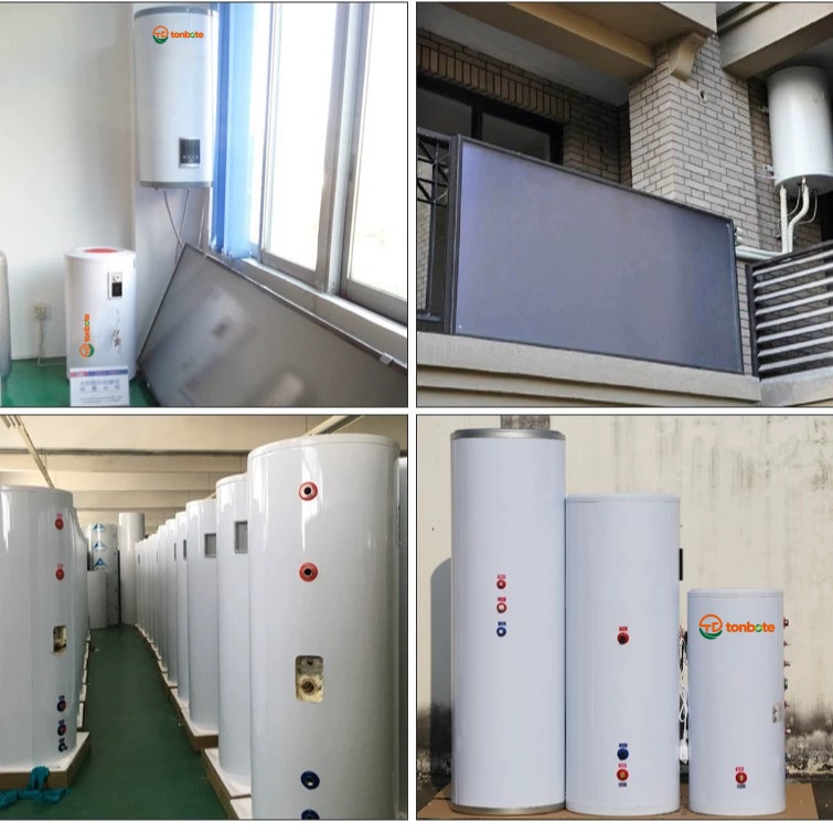 Veggmontert flatpanelspiral type konstant trykk vannforsyningsutstyr med isolert vanntank